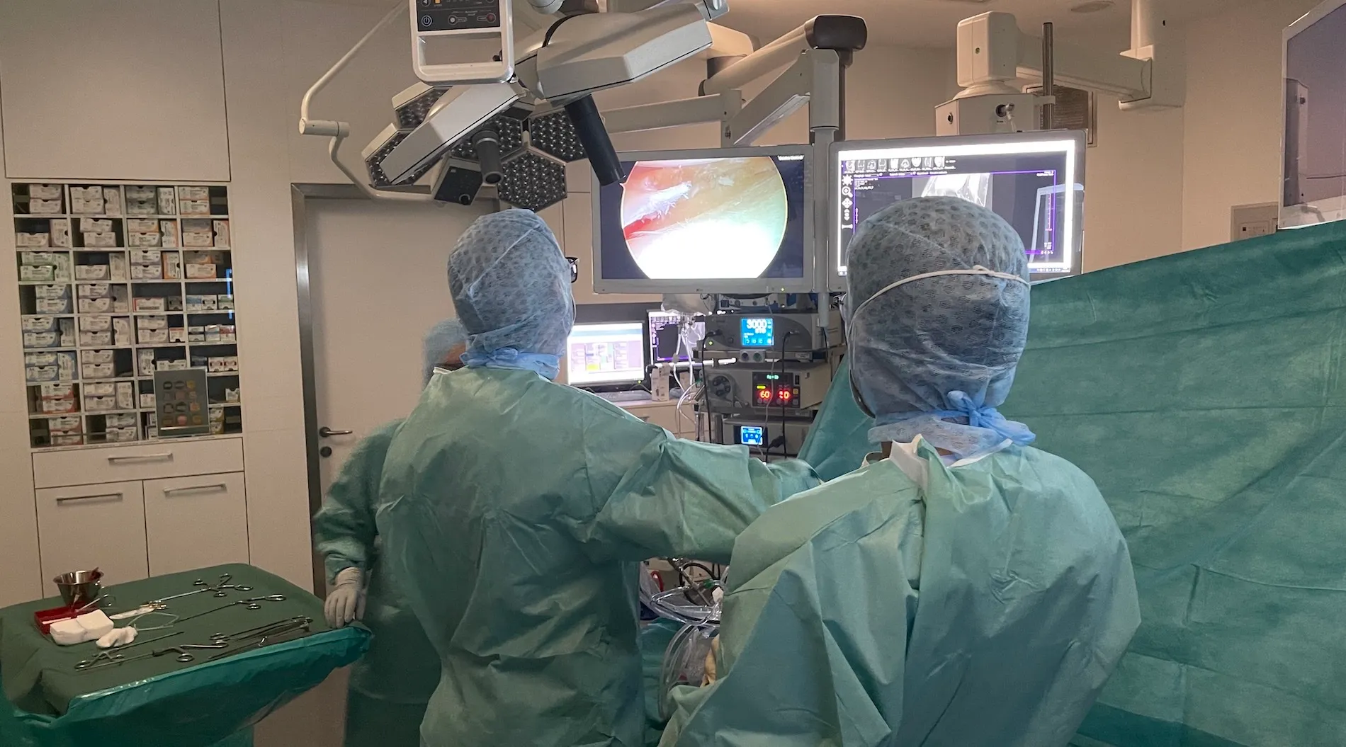 Operation in der Privatklinik Kettenbrücke